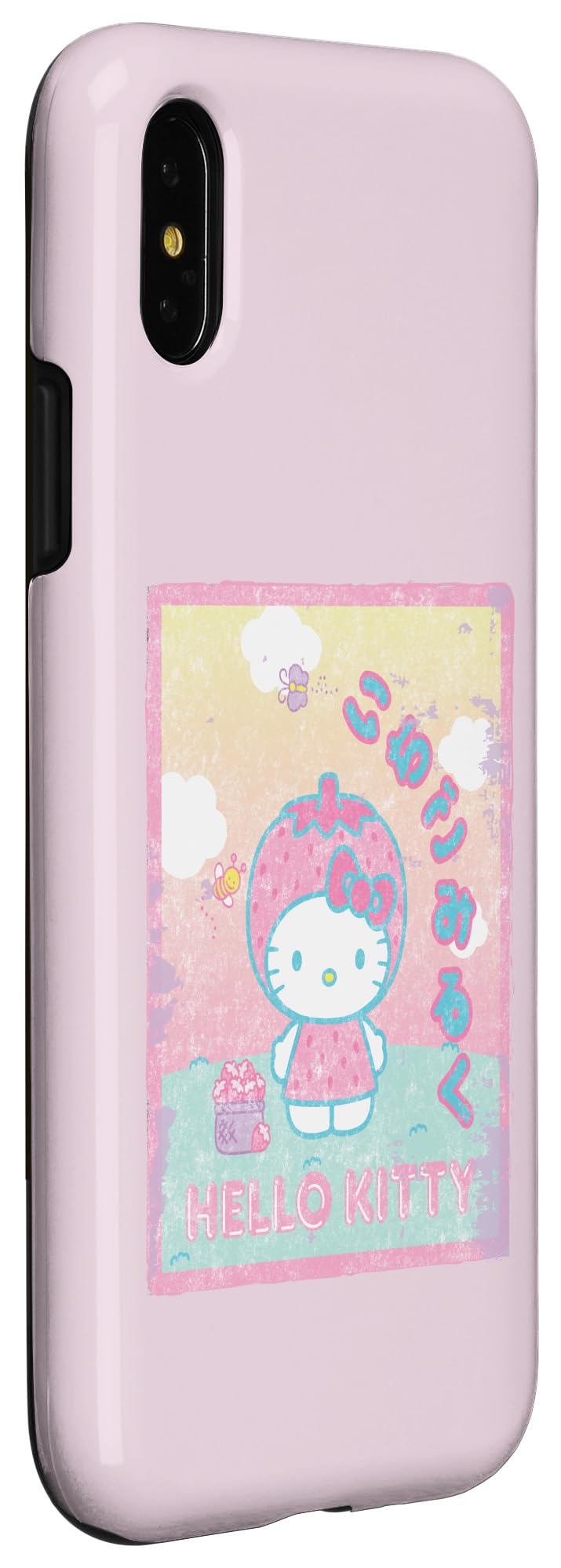 Amazon.com: Hello Kitty Strawberry Milk Case for iPhone X/XS